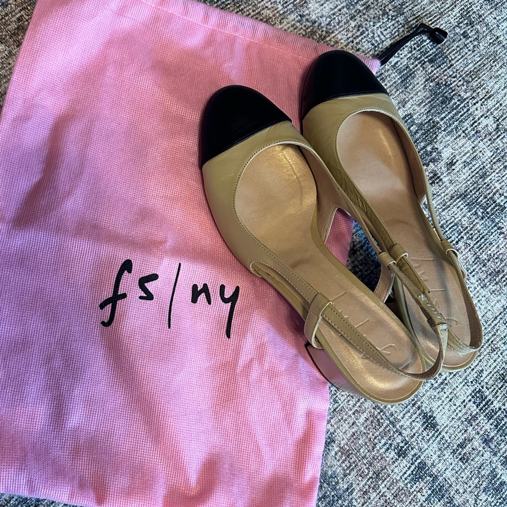 FS/NY French Sole Baton Heels